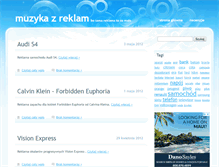 Tablet Screenshot of blog.muzykazreklam.pl