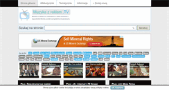 Desktop Screenshot of muzykazreklam.tv